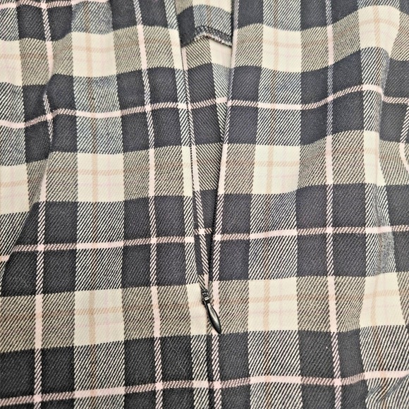 Preppy Schoolgirl Y2K Plaid Mini Skirt Black Pink Clueless size 7 Juniors NWOT - Picture 4 of 7
